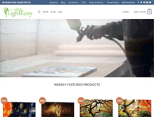 Tablet Screenshot of lightfairy.com